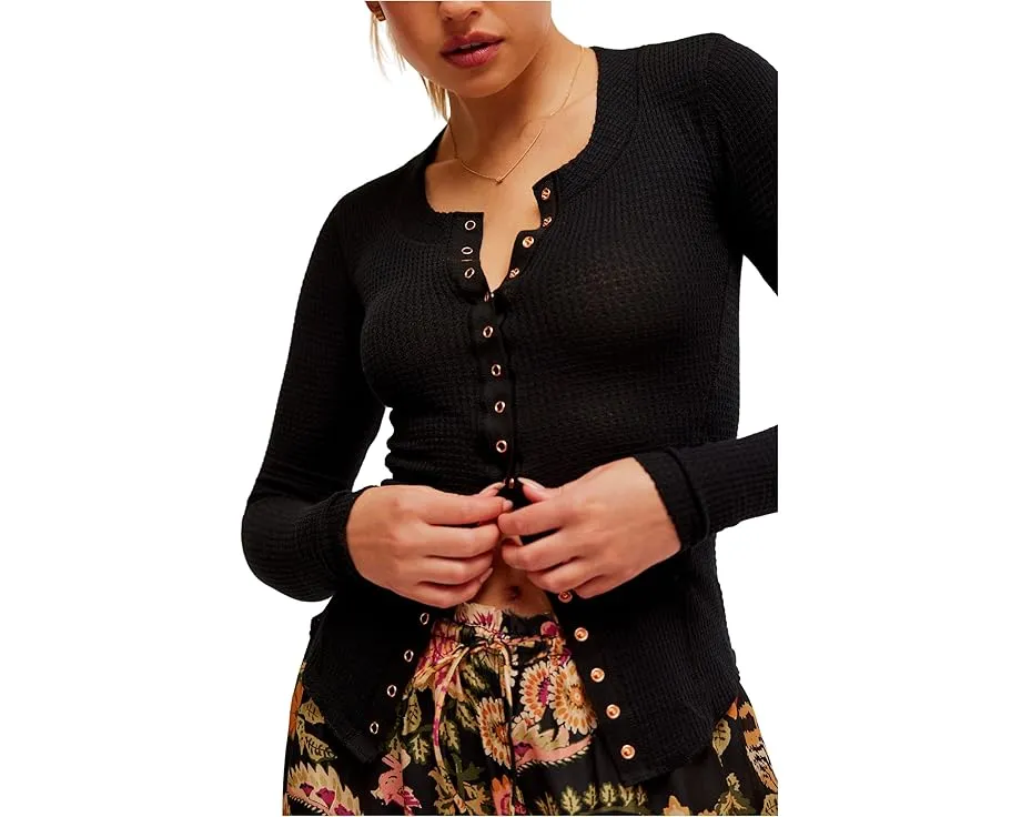 Кардиган Free People Going Places Cardi на пуговицах с V-образным вырезом