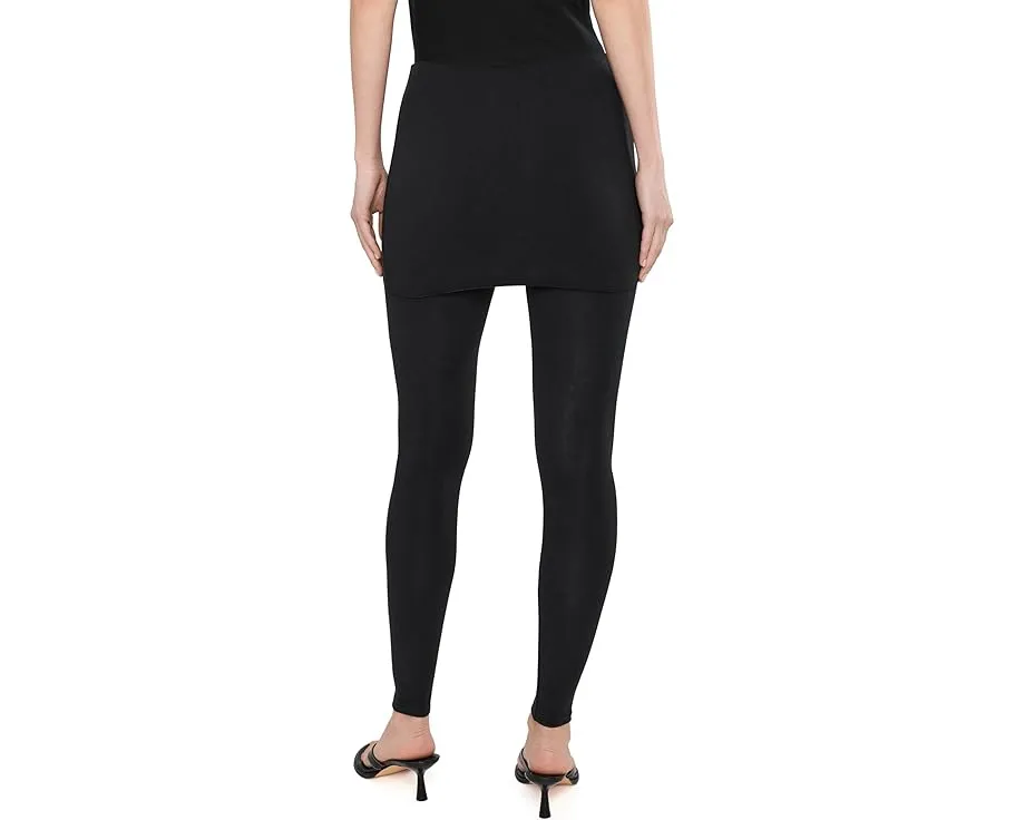 AllSaints Леггинсы Raffi из мягкой смесовой ткани с юбкой на поясе