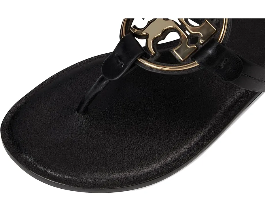 Босоножки Tory Burch Metal Miller из натуральной кожи с логотипом
