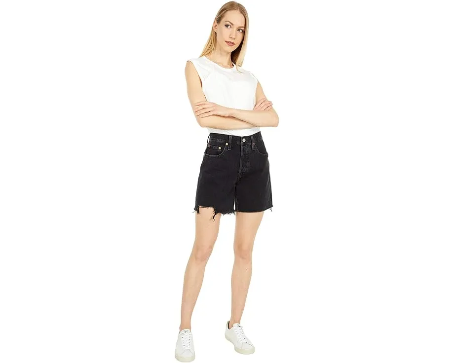 Шорты Levi's Premium 501 Mid Thigh из премиального денима прямого кроя