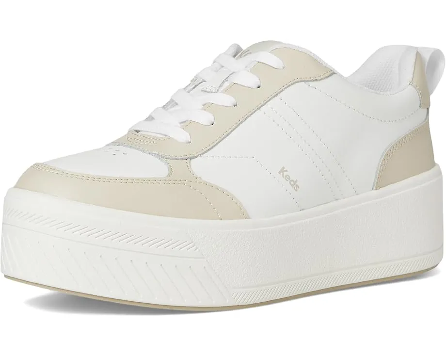 Кроссовки Keds Skyler II Lace-Up на платформе 3.81 см с перфорацией и кожанным верхом