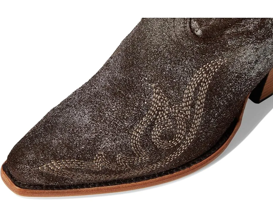 Сапоги Corral Z5242 выше колена с металлизированной вышивкой и молнией сбоку