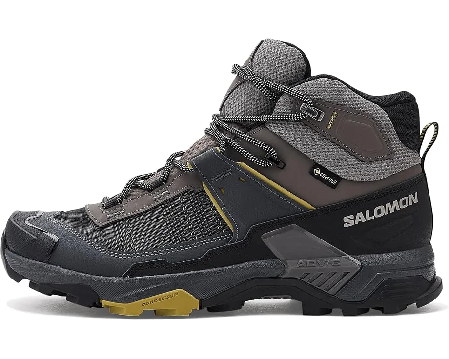 Трекинговые ботинки Salomon X Ultra 5 Mid с мембраной GORE-TEX® и подошвой Contagrip®