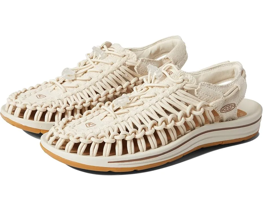Сандалии KEEN Uneek Canvas с поддержкой свода стопы и шнуровкой