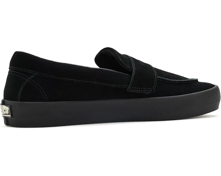 Vans Skate Loafers черные лоферы из замши
