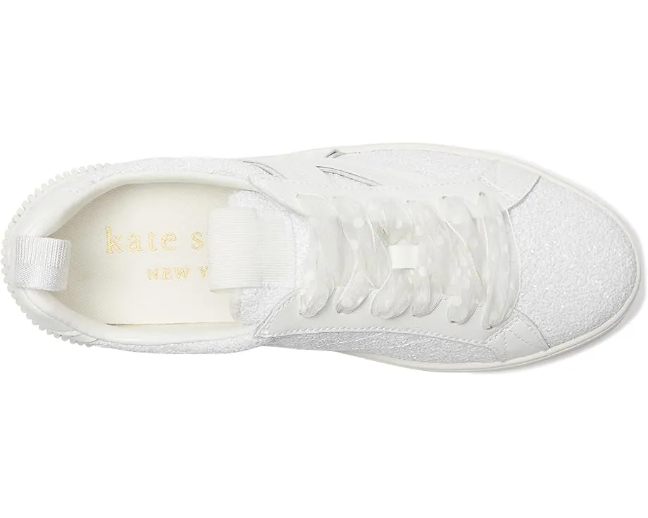 Кроссовки Kate Spade New York K As In Kate с блестками и квадратным каблуком