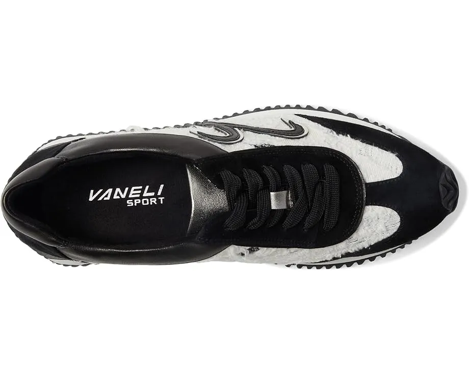 Туфли Vaneli Qalan из замша со шнуровкой и круглым носком