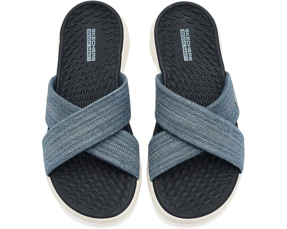 Весенние сандалии Skechers On-The-Go GOwalk Flex с пеной Memory Foam