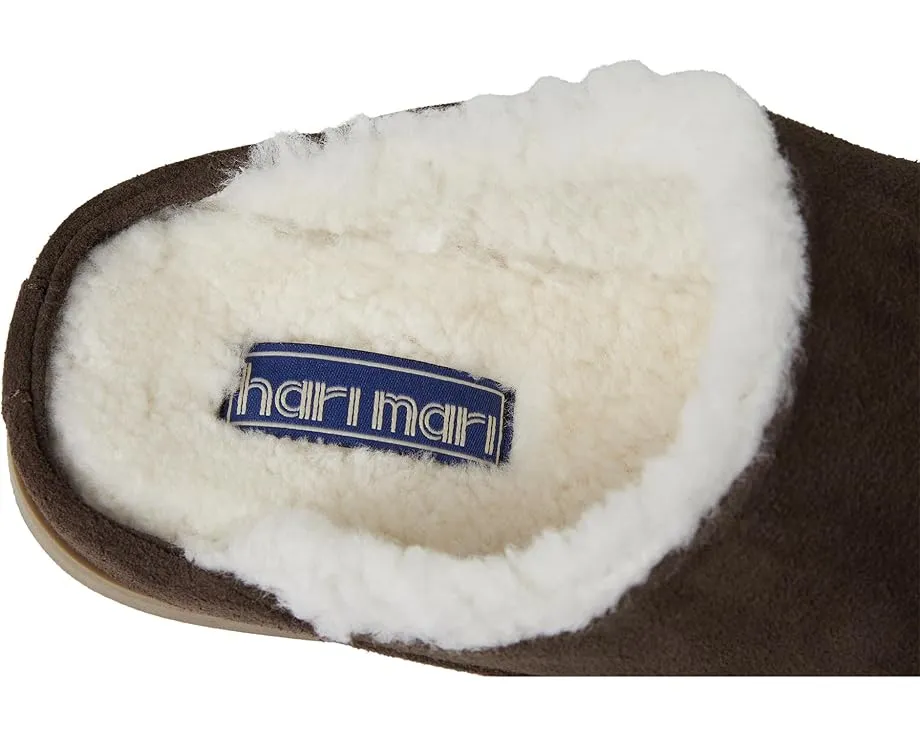 hari mari Tio слипоны из кожи с подкладкой из овчины