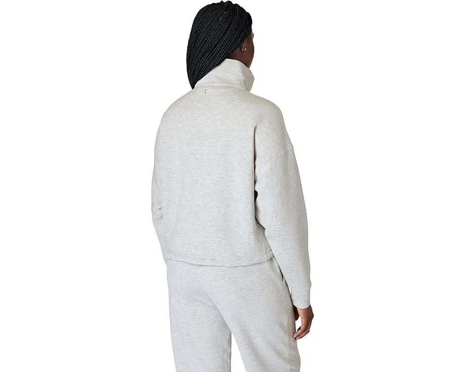 Свитшот Sand Wash Funnel Neck 1/2 Zip от Sweaty Betty с укороченным кроем