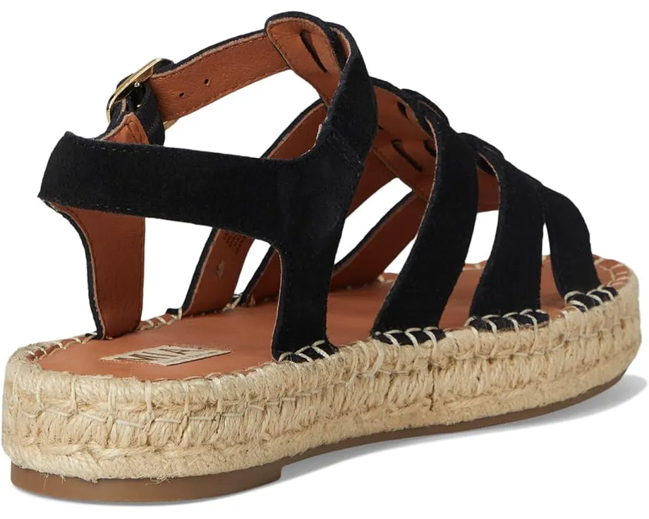 Плоские сандалии MIA MLE-Danette с ремешками и замшевым верхом