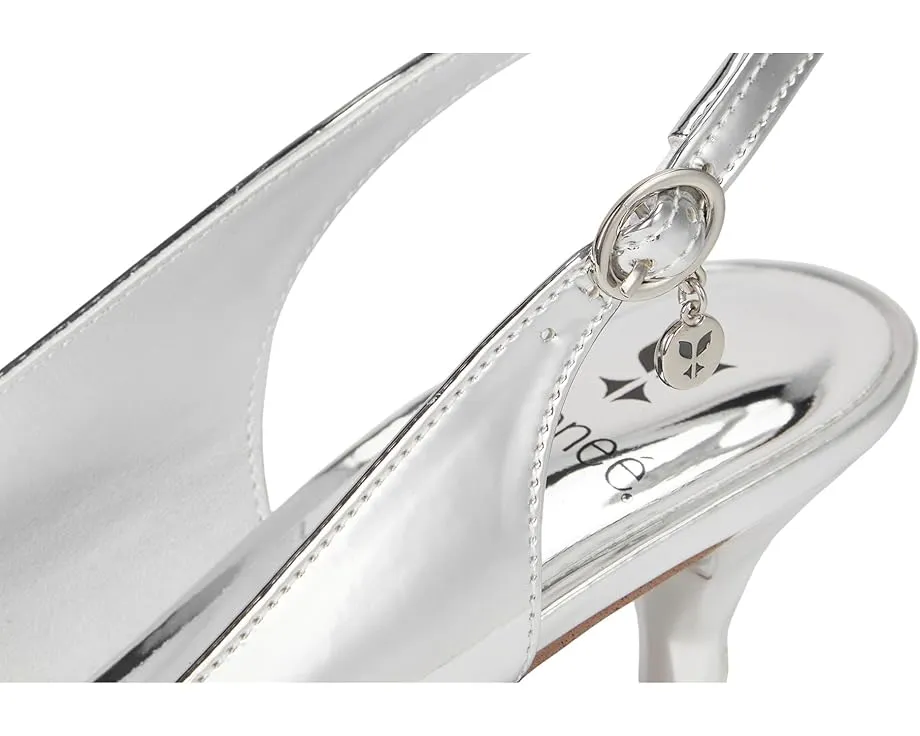 Вечерние туфли J. Renee Ferryanne с котячьим каблуком и стразами