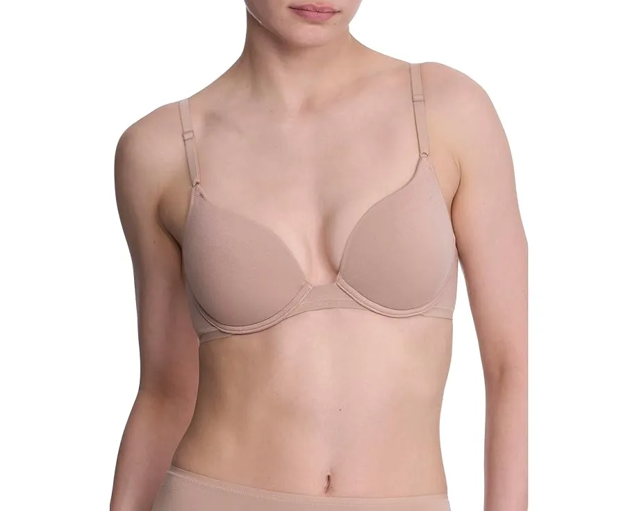 Бюстгальтер Natori Bliss Cotton Convertible T-Shirt Bra из хлопка пима с регулируемыми бретелями