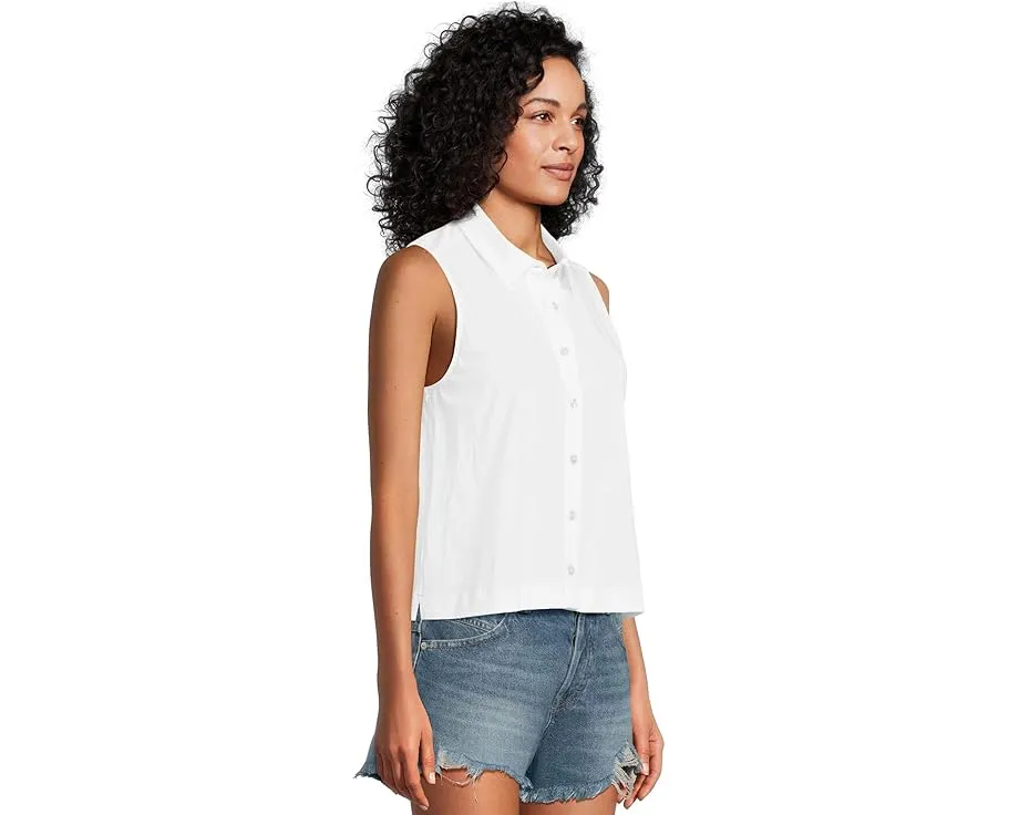 Безрукавка Lilla P на пуговицах из мягкого джерси с вытачками