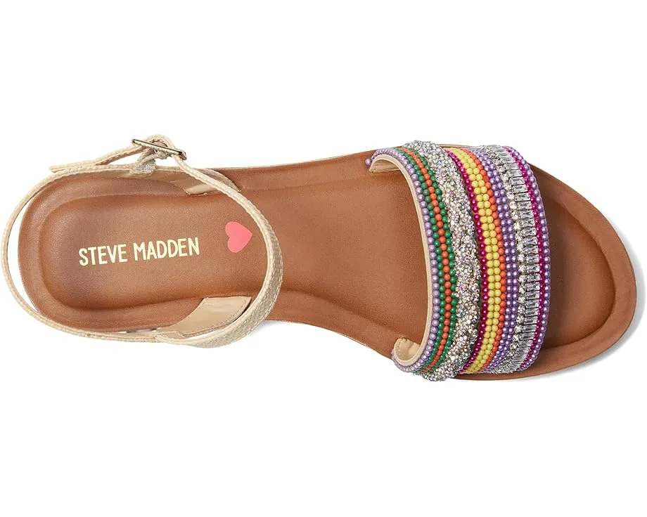 Детские сандалии Steve Madden Kids Trim с платформой и регулируемой пряжкой