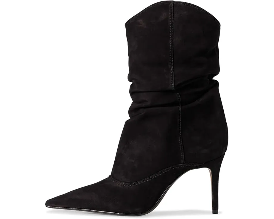 Ботинки Schutz Maryana Slouch из замши на шпильке