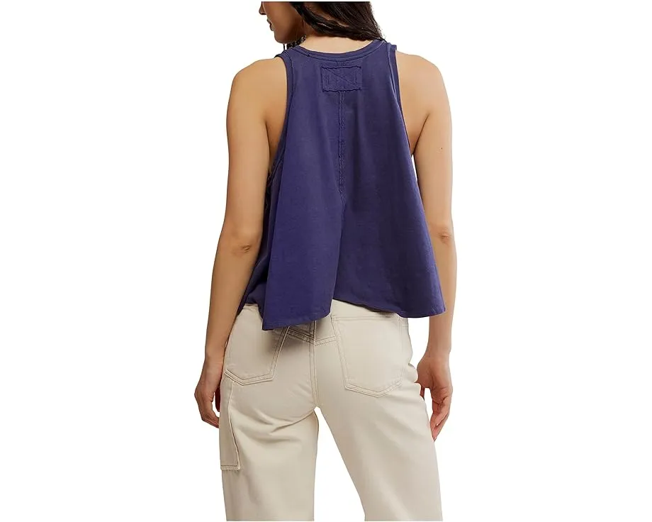 Футболка We The Free Hialeah oversize с V-образной строчкой от Free People