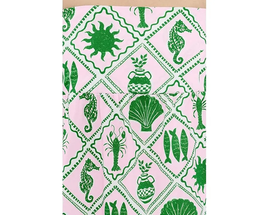 Show Me Your Mumu Длинное платье макси Long Weekend из хлопка с принтом