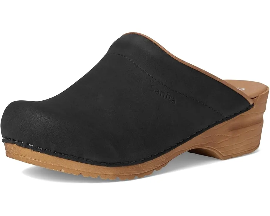 Веганские сабо Sanita Vegan Ellis из переработанных материалов