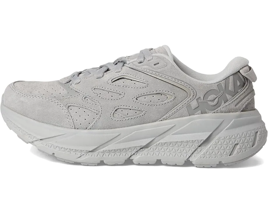 Кроссовки Hoka Clifton L Suede с верхом из замши и стелькой EVA
