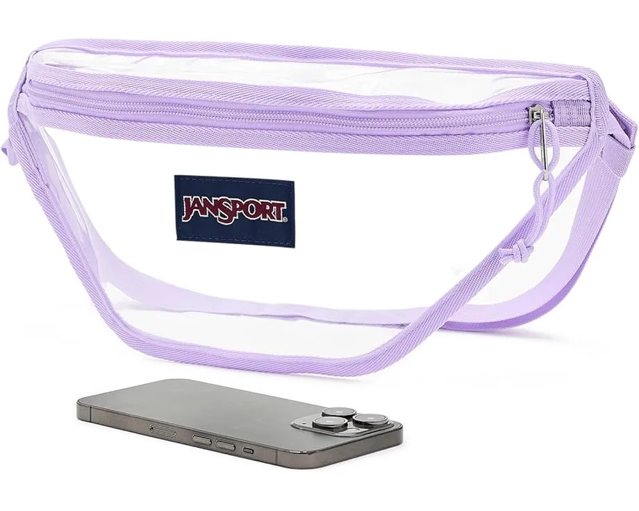 Сумка на пояс JanSport Clear Waistpack яркая для концертов и фестивалей