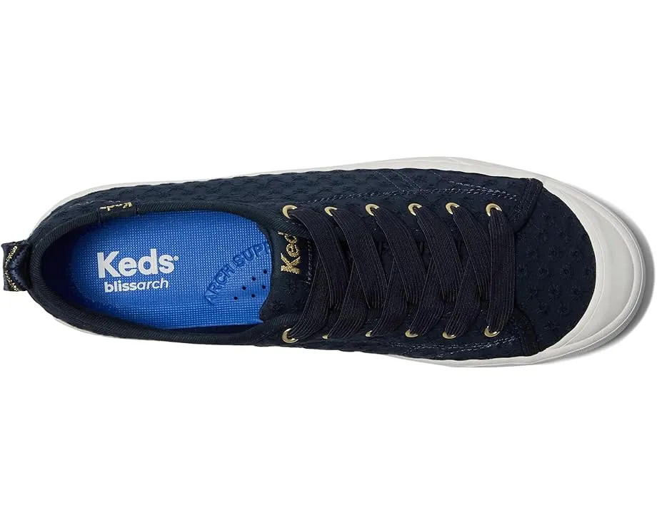 Keds Cruise слипоны на канвасе с эластичными шнурками и удобной посадкой
