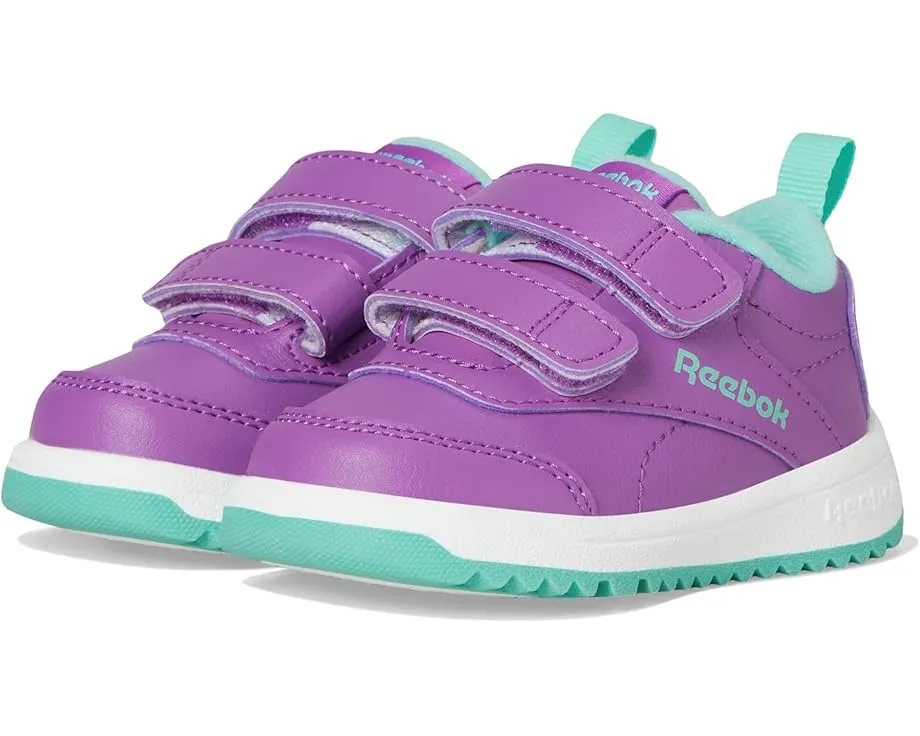 Кроссовки Reebok Weebok Clasp Low 2 для малышей с застежками на липучках