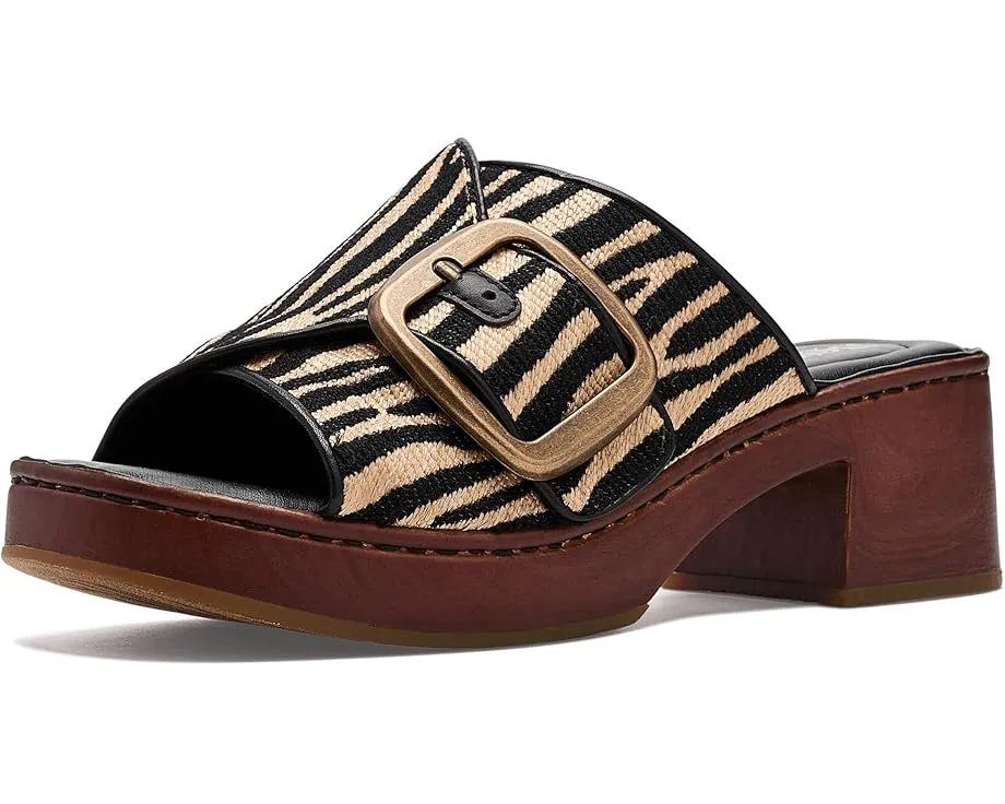 Сандалии Born Bangle на платформе с деревянным эффектом и пряжкой