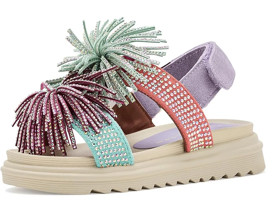 Детские сандалии Kurt Geiger London Orson Fringe с помпонами на мягкой коже