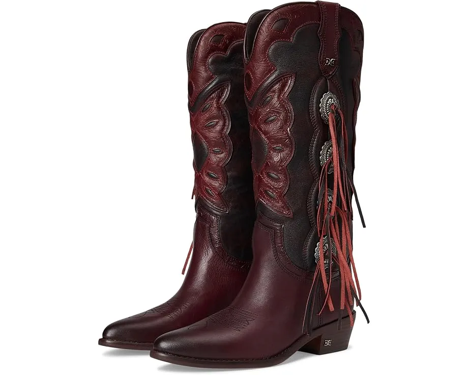 Сапоги Rhett от Sam Edelman с острым носком и вышитым голенищем