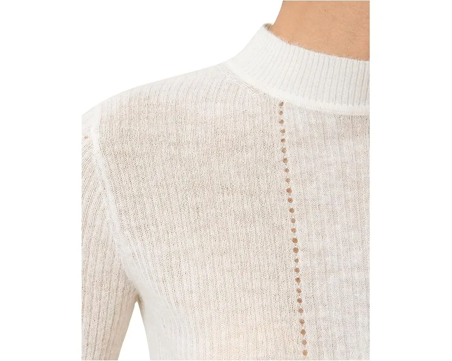 Топ AllSaints Filippa с воротником стойкой и короткими рукавами