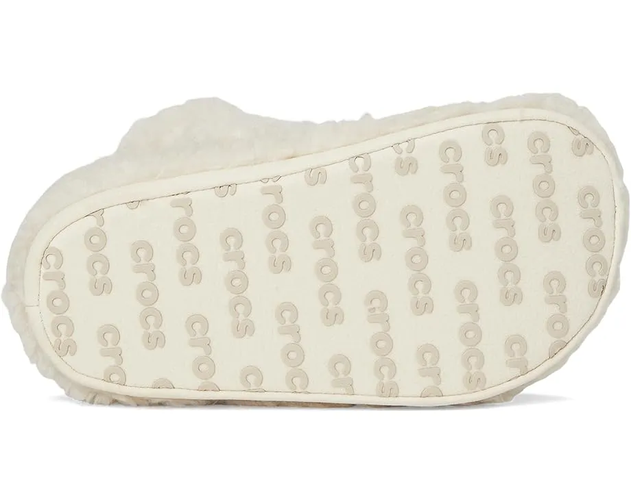 Детские тапочки Crocs Classic Cozzzy с искусственным мехом и противоскользящей подошвой