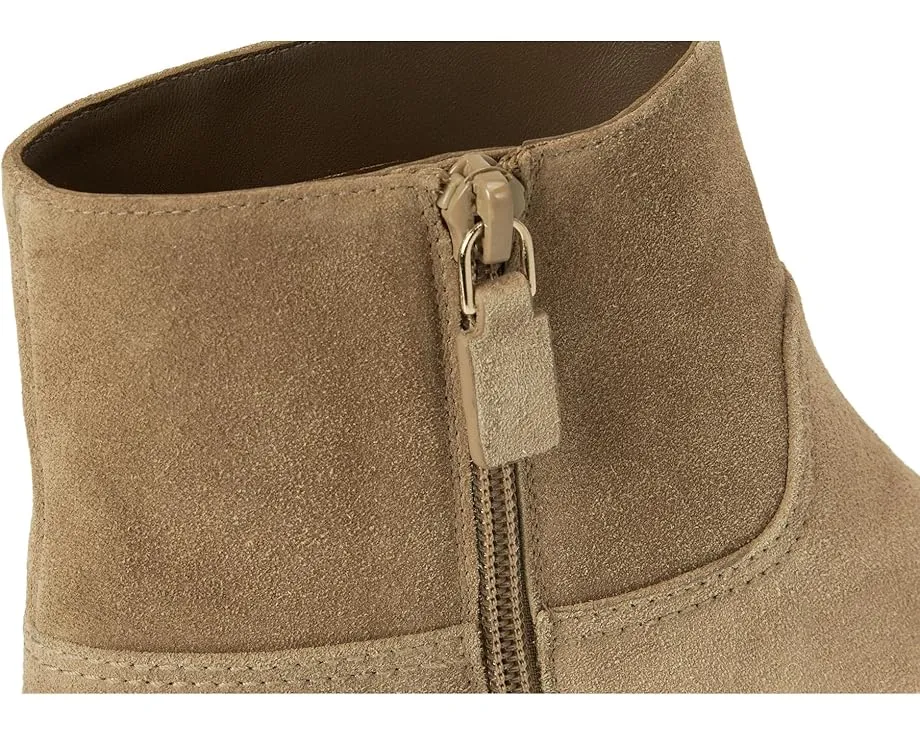 Ботинки Stassi Zip Bootie Stuart Weitzman с застежкой-молнией на устойчивом каблуке