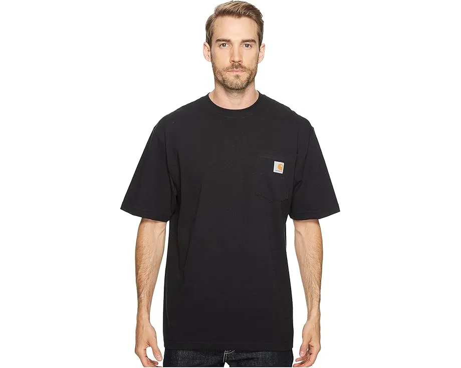 Футболка Carhartt Loose Fit Heavyweight с нагрудным карманом