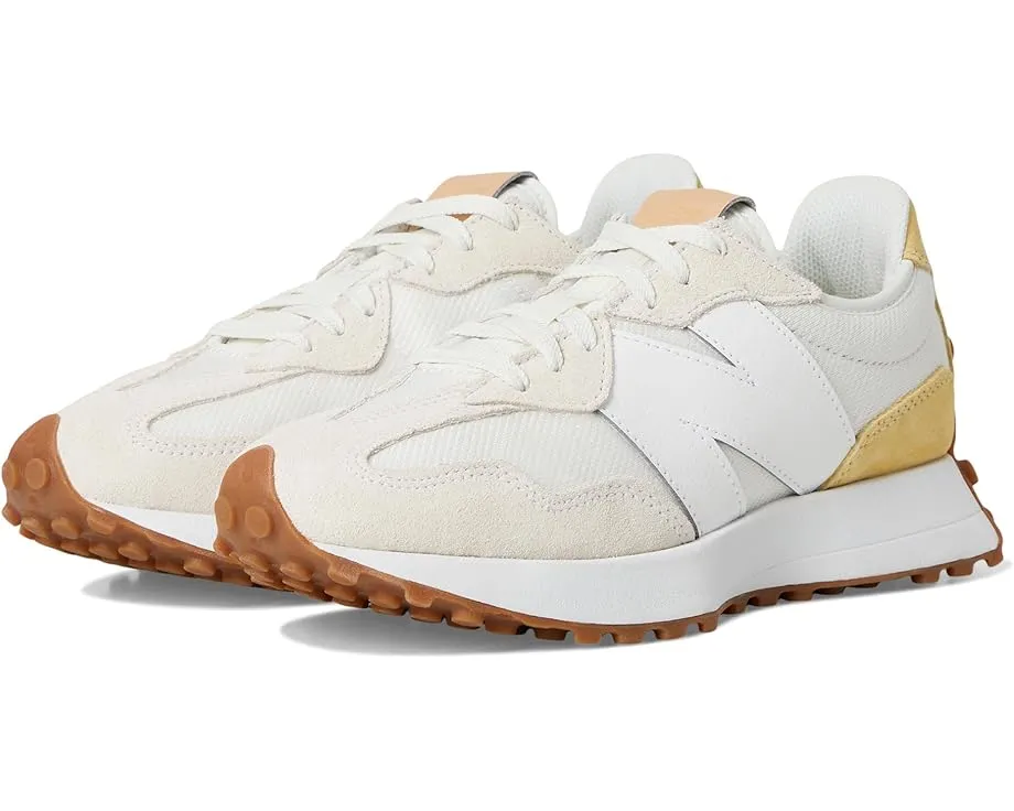 Кроссовки New Balance Classics 327 из замши и сетки с массивным логотипом