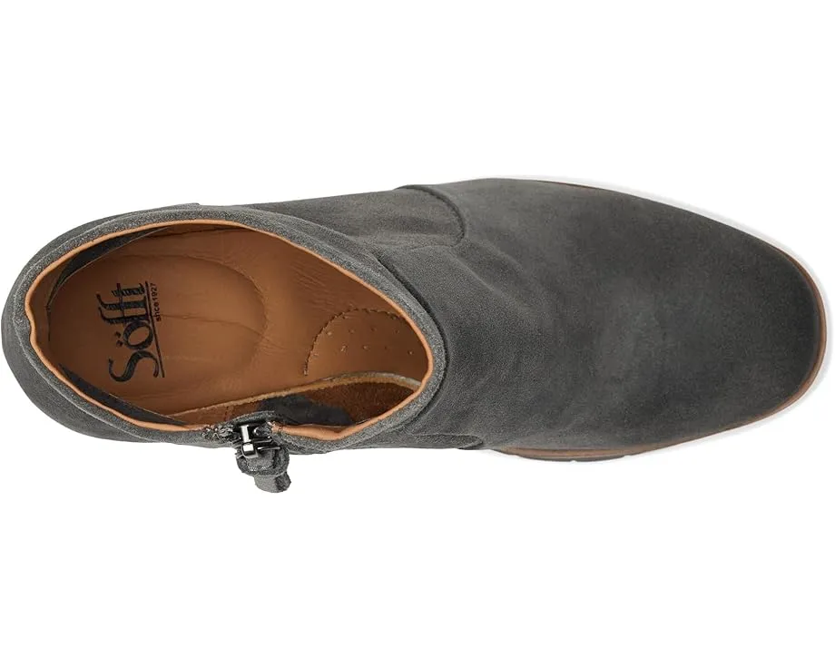 Ботинки Sofft Maguire с высоким клиновидным каблуком и водонепроницаемой кожей