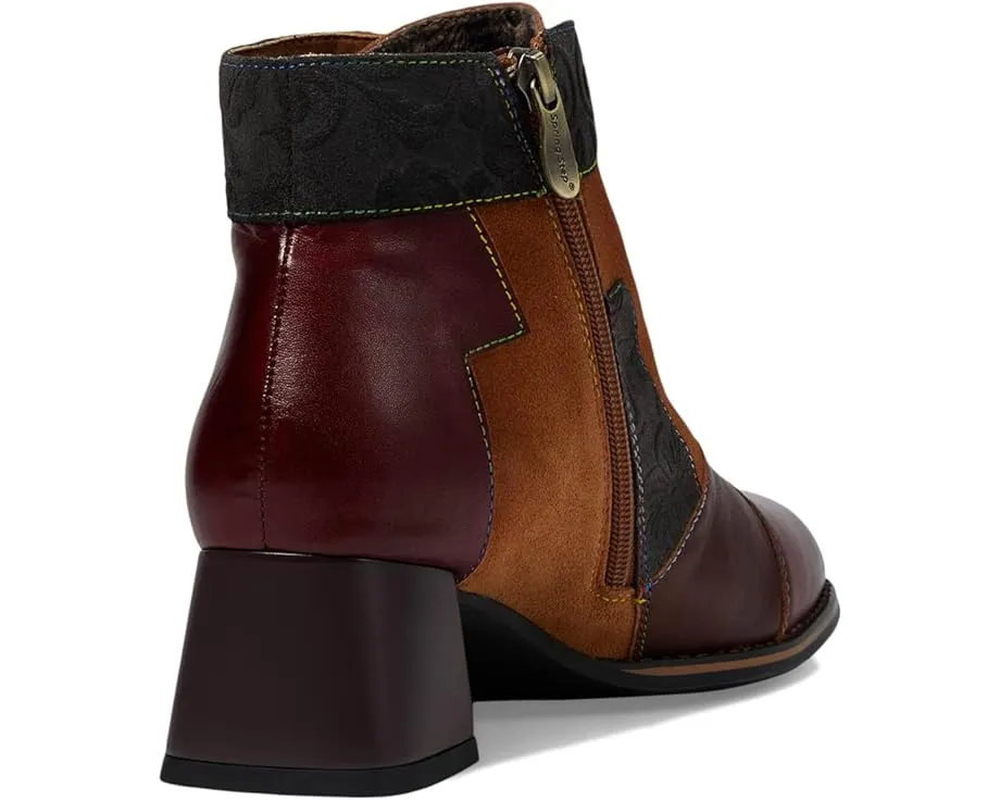 Ботильоны Copine от L'Artiste by Spring Step с эластичными вставками и бархатной подкладкой