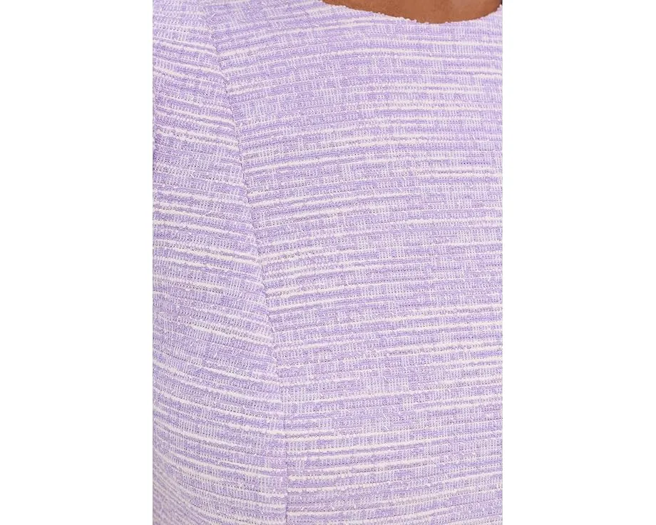 Платье Calvin Klein фасона sheath с коротким рукавом из твида