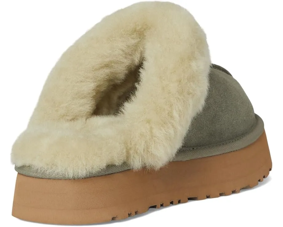 UGG Disquette угги на платформе из овчины с подошвой из ЭВА