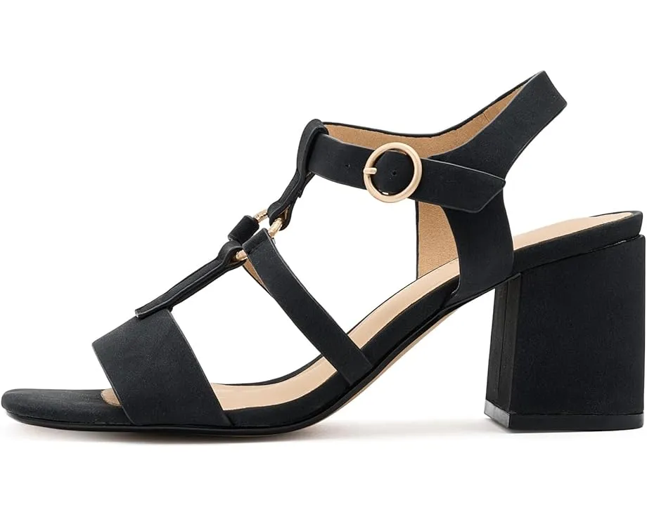 Босоножки Merisol на устойчивом каблуке с открытым носком от Journee Collection