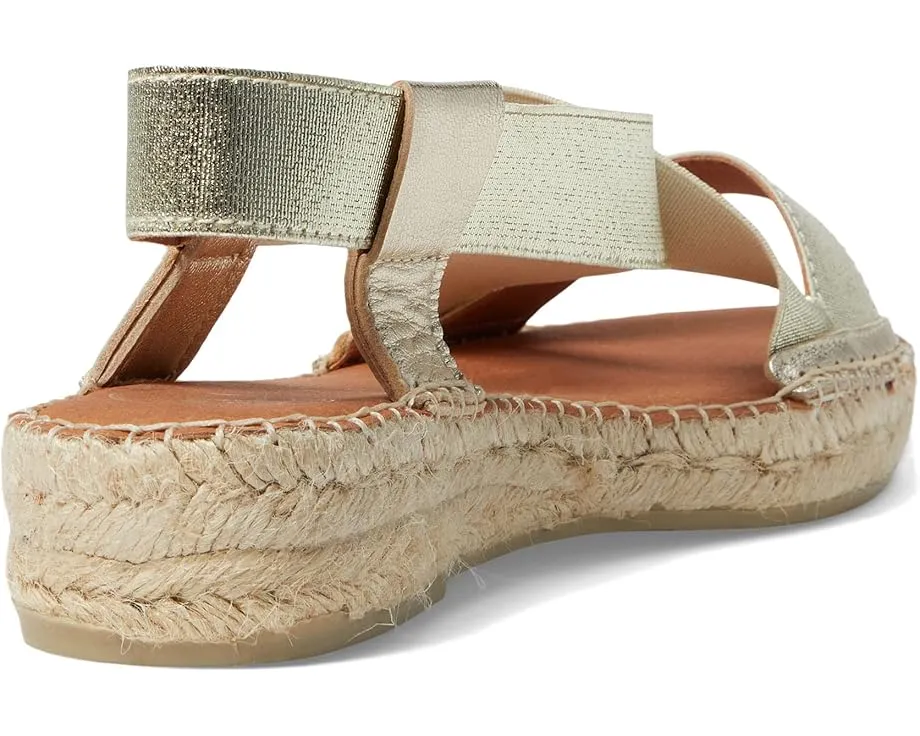 Эспадрильи Toni Pons Eire-RC на танкетке с эластичными ремешками