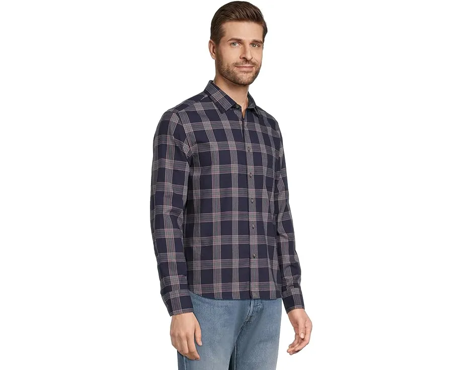 Фланелевая рубашка UNTUCKit Gahard с длинными рукавами в клетку