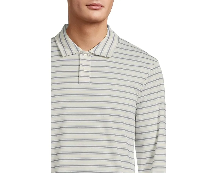 Поло Comfort Stretch Performance с длинным рукавом в полоску и эластичной тканью L.L.Bean