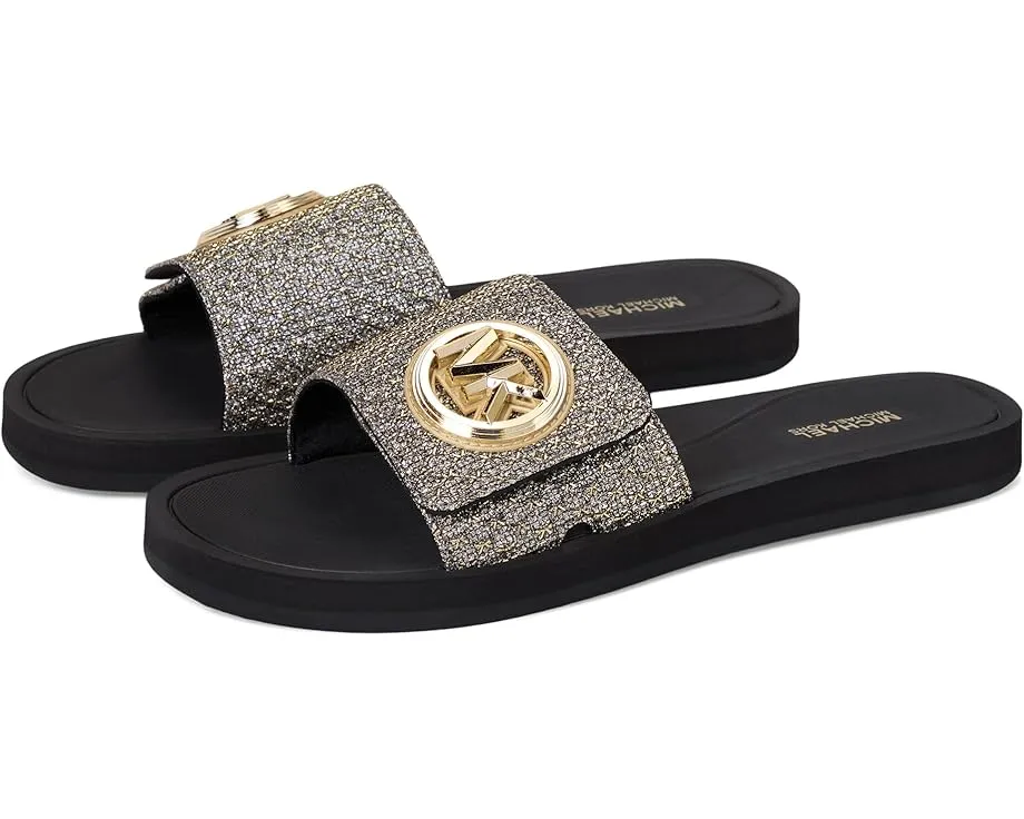 Сланцы MICHAEL Michael Kors с амулетом и мягкой стелькой