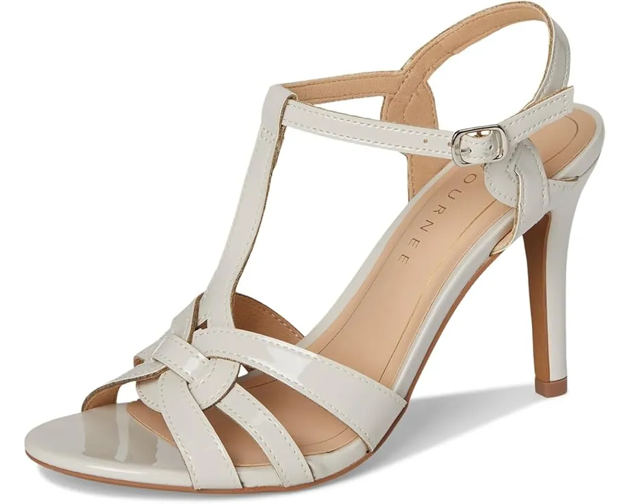 Босоножки Valry на шпильке с плетеным T-образным ремешком