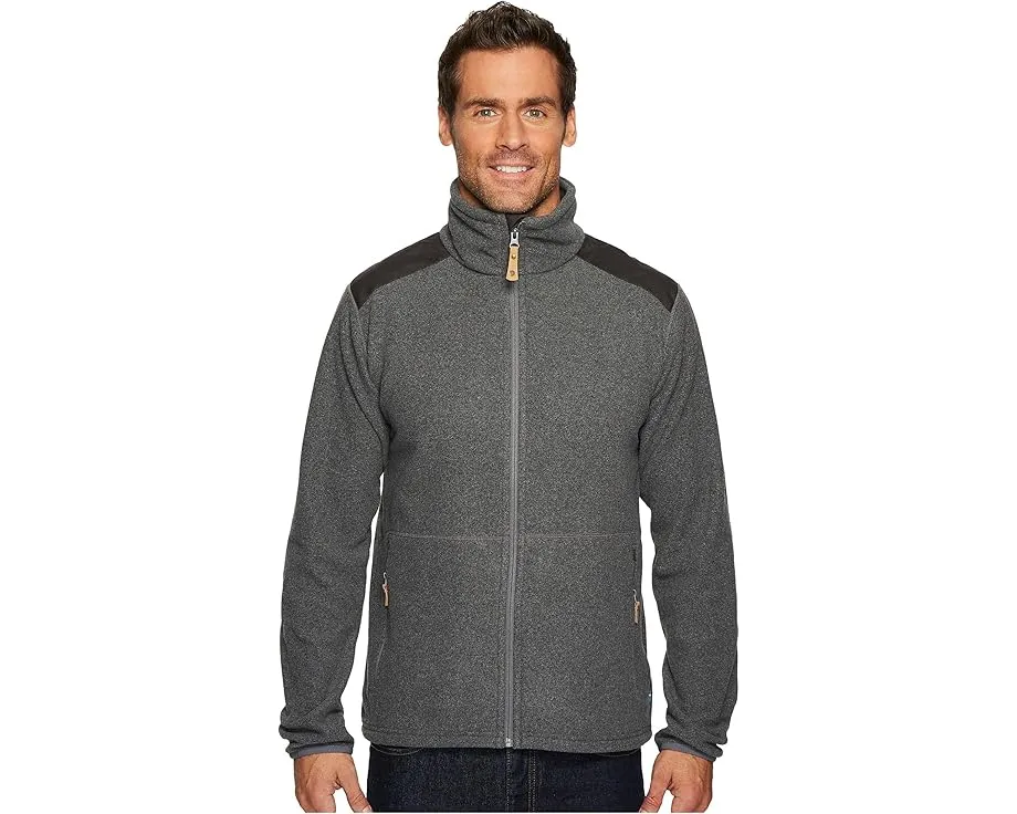 Fjällräven флисовая кофта Sten с высоким воротником и усилением G-1000