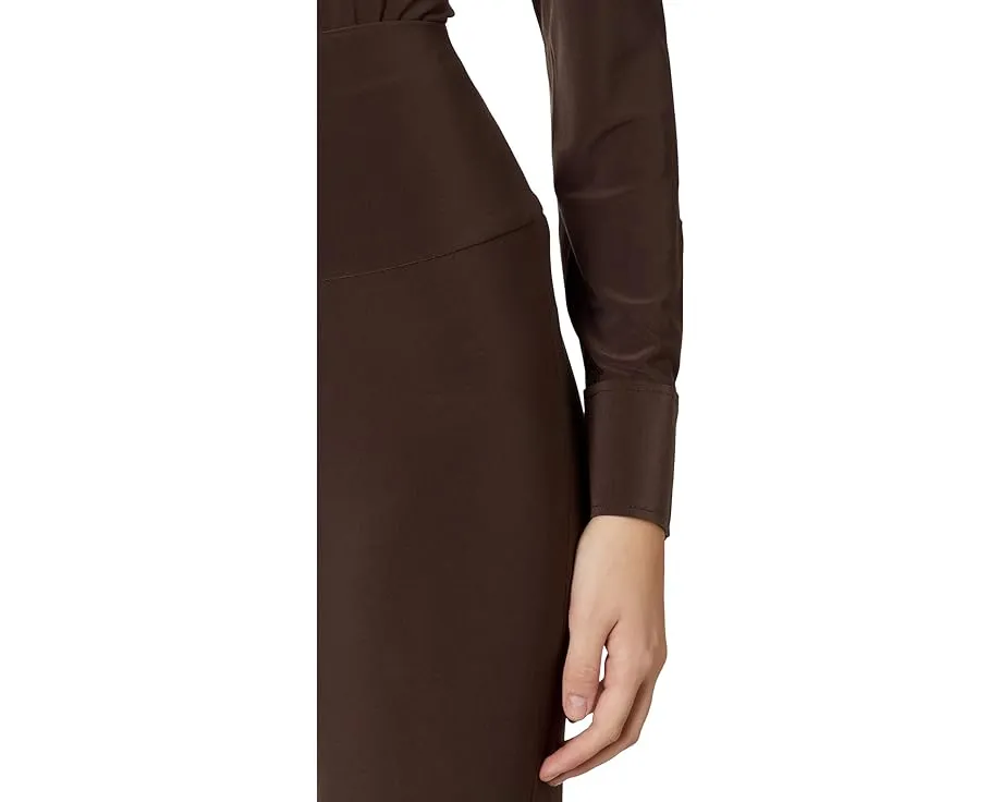 Брюки Norma Kamali Boot Pants с клешем и эластичным поясом