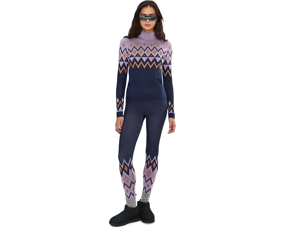 Термобелье Modal High Neck Jacquard от Sweaty Betty с высоким воротником