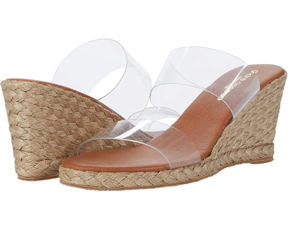 Эспадрильи Andre Assous Anfisa с двумя ремешками и клиновидным каблуком