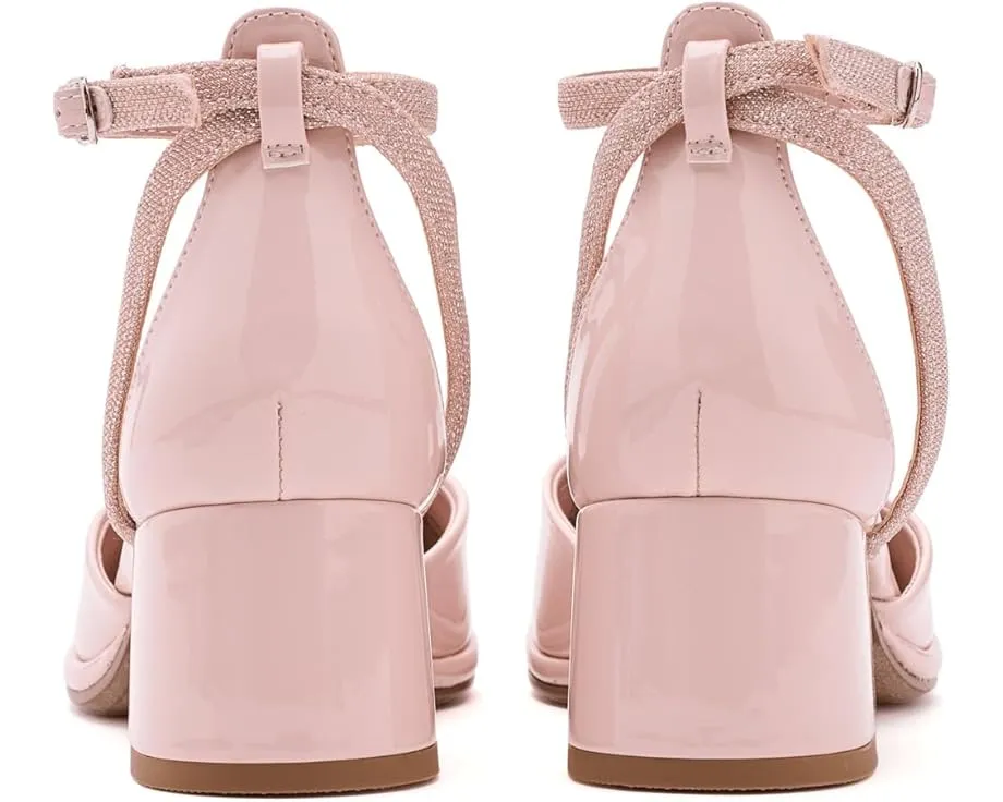Элегантные сандалии Steve Madden Elinor с лаковой отделкой и щиколоточным ремешком